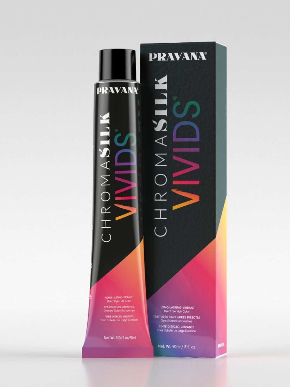 NEW Pravana ChromaSilk VIVIDS Clear-Dilute Semi-Permanent Lighten & Brighten